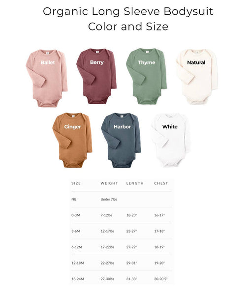 Little Sister Organic Cotton Toddler Girl bodysuit
