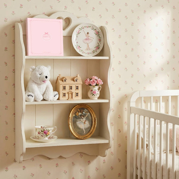 Bowkissed Blush First Year Baby Memory Book