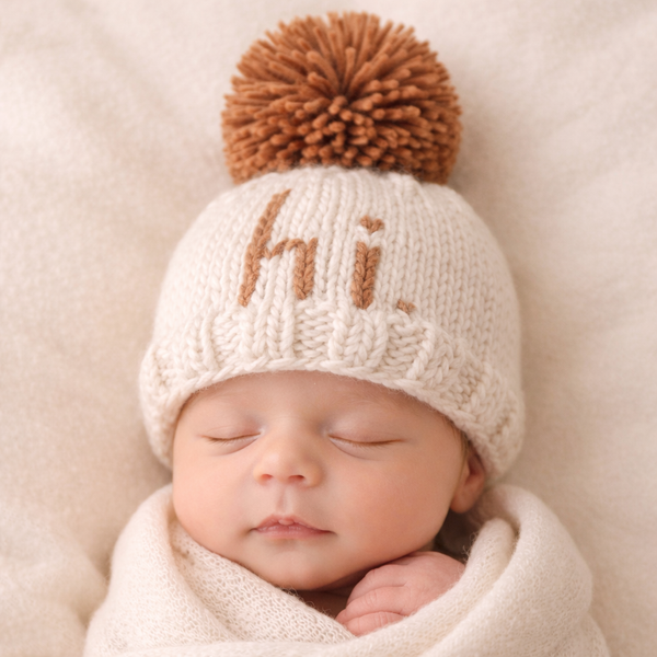 Hi. Pecan Beanie Hat