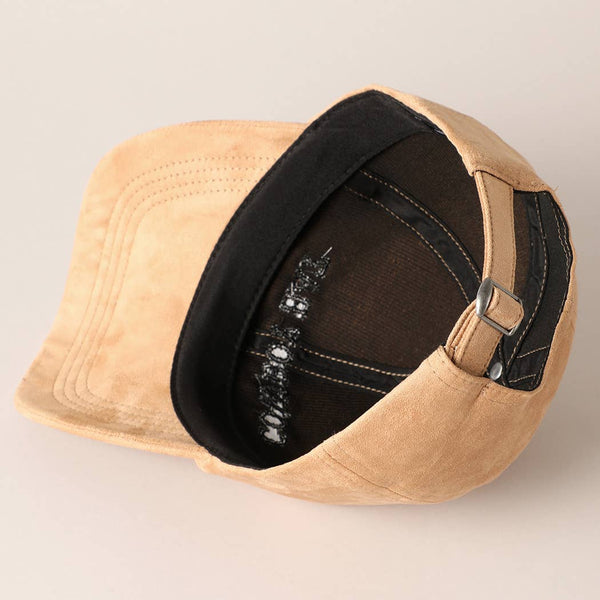 Cowboy Hat Suede Baseball Cap