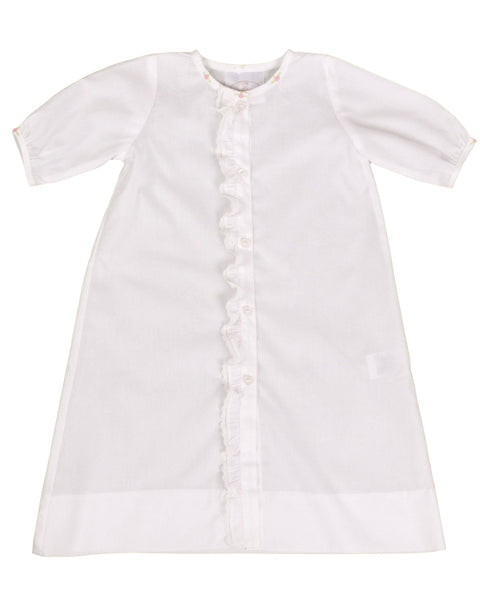 Linden Rose Daygown & Diaper Cover - White