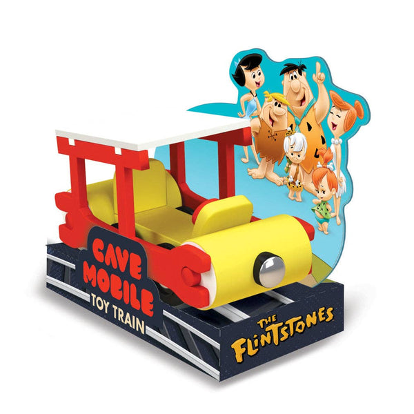 The Flintstones - Cave Mobile Wood Toy Train Engine