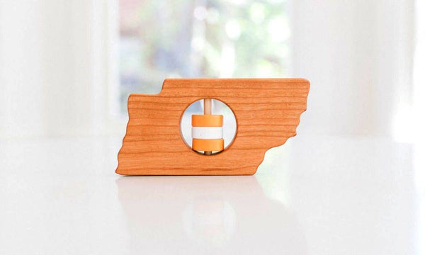 Tennessee State Wood Rattle