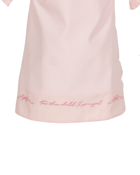 For This Child I Prayed Daygown: Pink