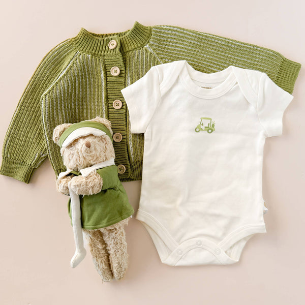 Golf Bear Doll Stuffed Organic