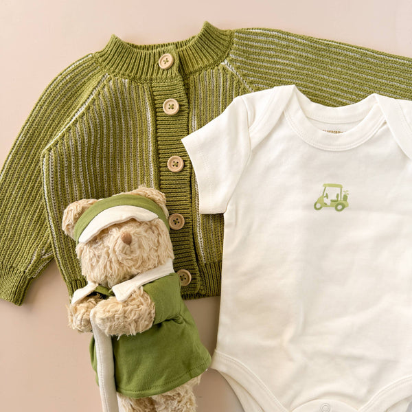 Golf Bear Doll Stuffed Organic