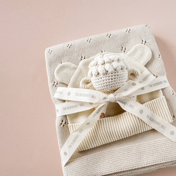 Teether Lamb Baby  Rattle