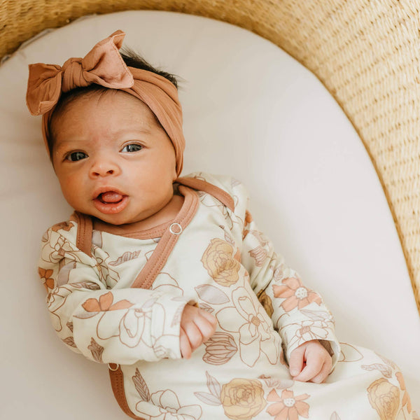 Newborn Knotted Gown - Ferra