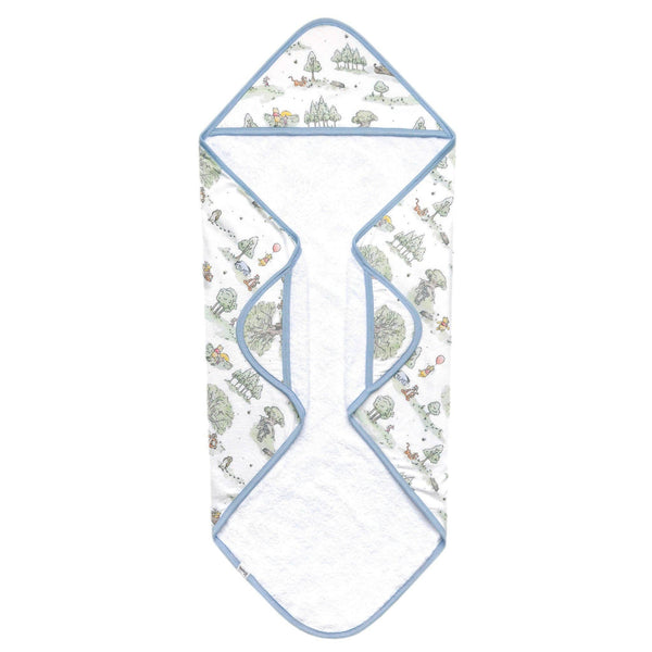 Premium Baby Knit Hooded Towel - Hundred Acre Wood