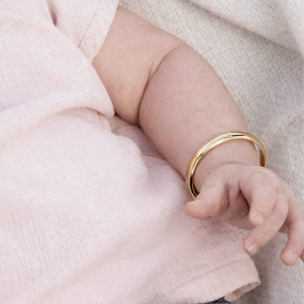 Gold Classic Bangle