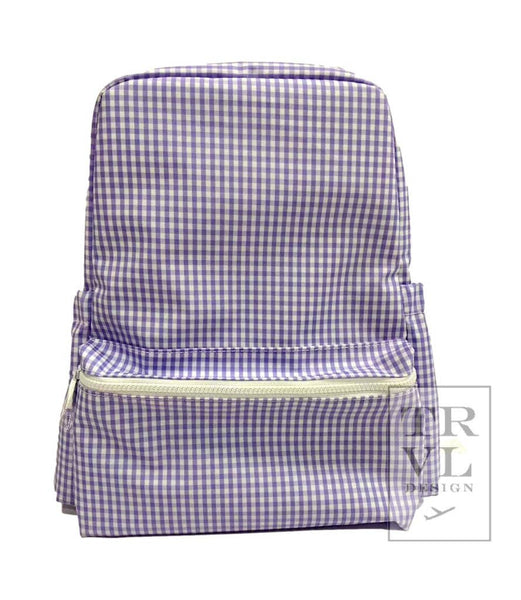 Backpacker - Gingham Lilac