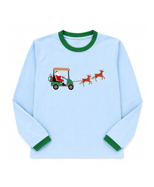 Santa Golf Cart