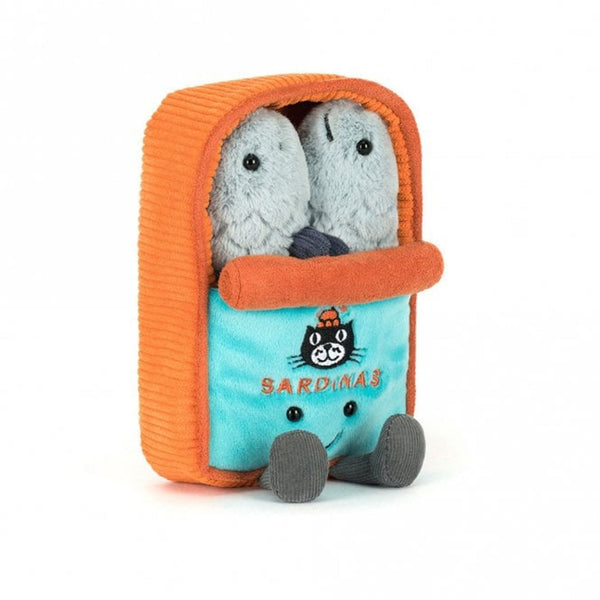Jellycat Amuseables Sardine Tin Plush Toy 17cm