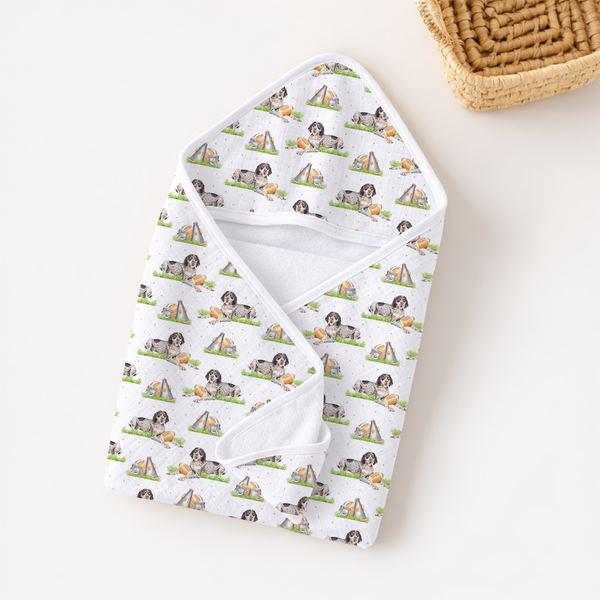 Mascot Mania in Tennessee Hooded Bath Towel