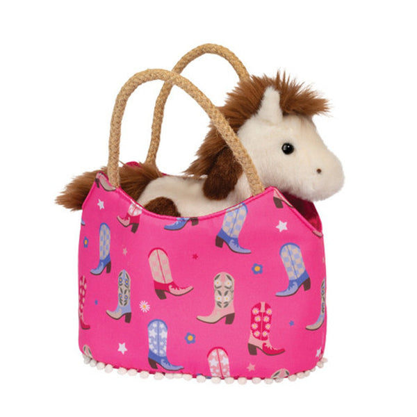 Sassy Sak Cowgirl Boots With Horse
