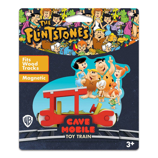 The Flintstones - Cave Mobile Wood Toy Train Engine