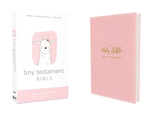 NIV Tiny New Testament Leathersoft Pink