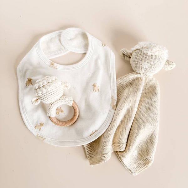 Teether Lamb Baby  Rattle