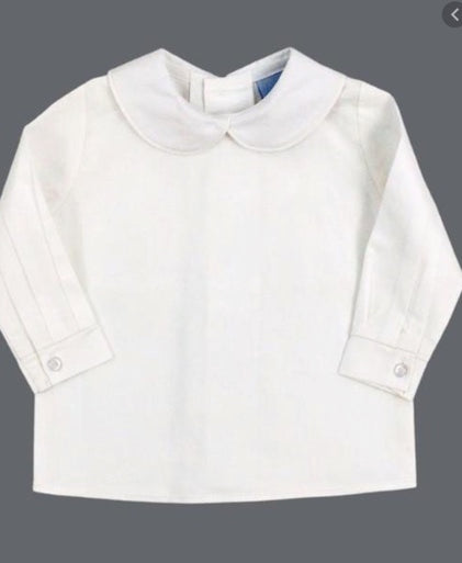 Bailey Boys Ivory Piped Shirt