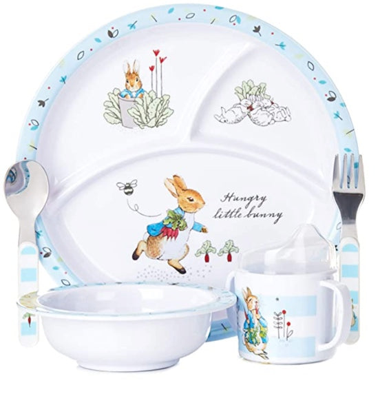 Peter Rabbit 5 Piece Dinnerware