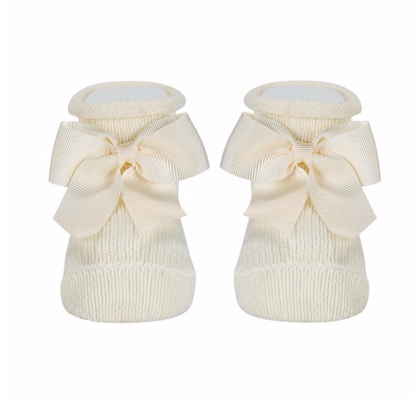 Baby Bootie w/ Bow