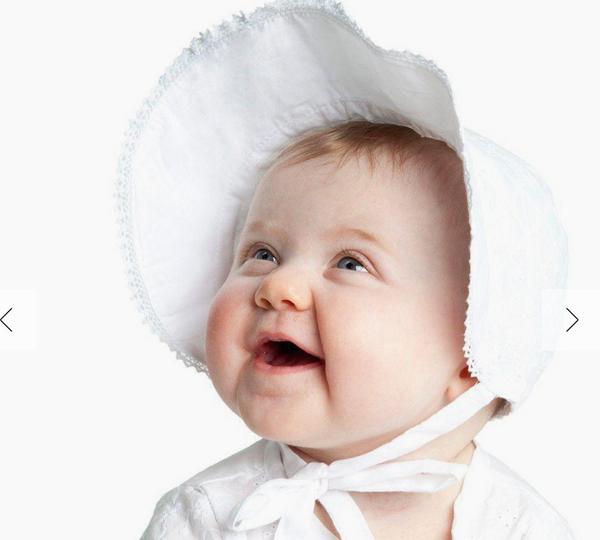 Bow Eyelet Sunbonnet