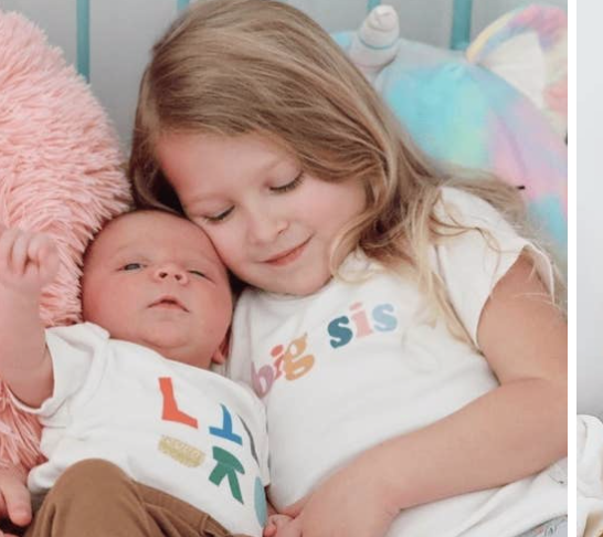 Finn & Emma Lil Sis  Onesie