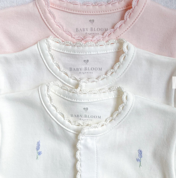 Organic Pima Footie - Lavender