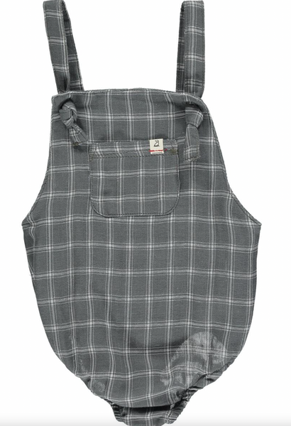 Me & Henry Bowline Overall Grey Plaid