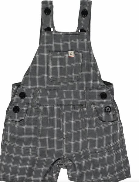 Me & Henry Bowline Overall Grey Plaid