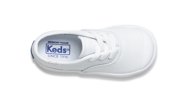 Keds-White Leather