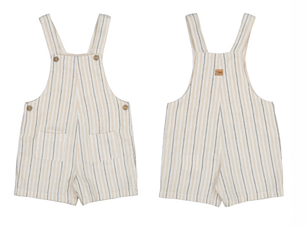 Short Linen Overalls