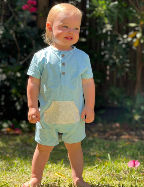 Dewi Romper Blue