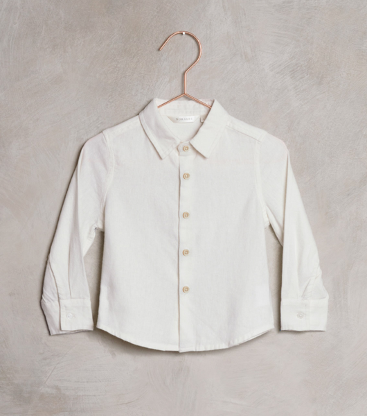 Nora Lee Harrison Button Down-Ivory