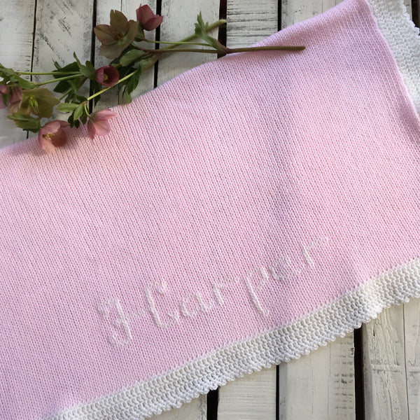 *Heirloom Name Blankets