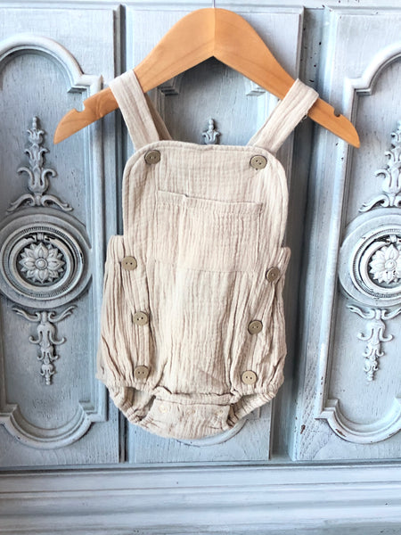 Emma Jean Sunsuit Khaki