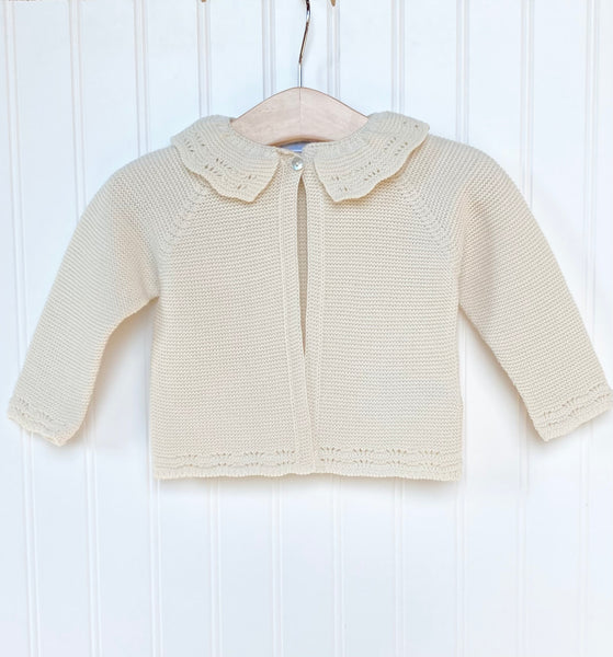 Lace Collar Sweater