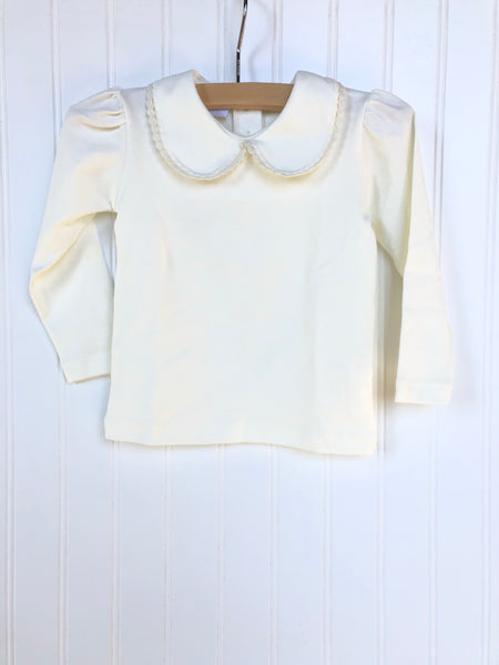 Squiggles Crochet L/S ivory