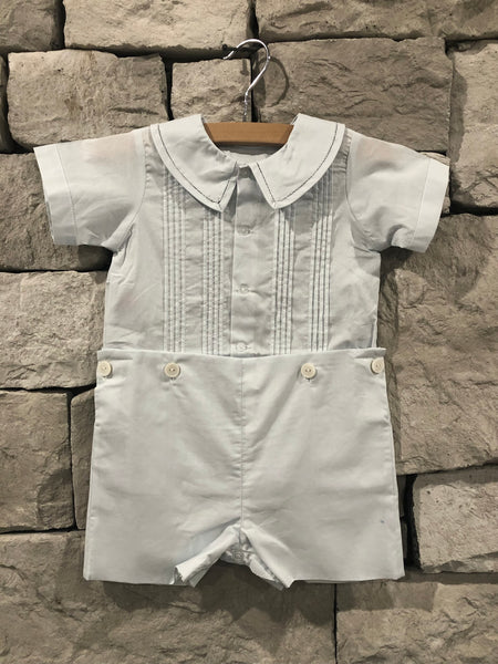 Baby Sen Blue Joseph Button On