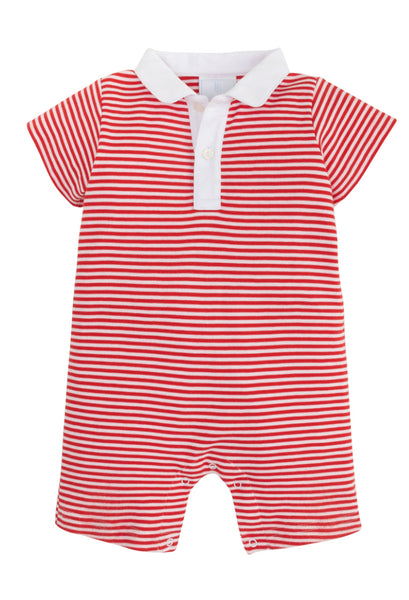 Little English Polo Rompers