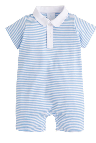 Little English Polo Rompers