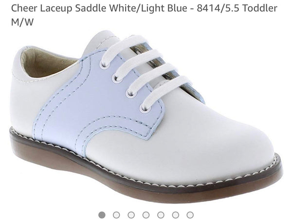Blue Saddle Shoes