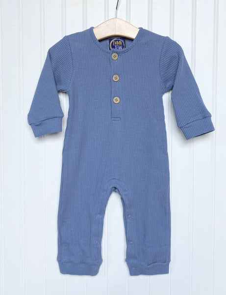 Emma Jean Easton Romper Blue